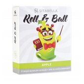 Стимулирующий презерватив-насадка Roll   Ball Apple - Sitabella - купить с доставкой в Санкт-Петербурге