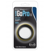 Черно-желтое силиконовое эрекционное кольцо Silicone Go Pro Cock Ring - Blush Novelties - в Санкт-Петербурге купить с доставкой