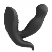 Черный вибромассажер простаты PROSTATE HERO - Dream Toys - в Санкт-Петербурге купить с доставкой