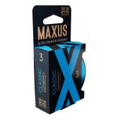 Классические презервативы в железном кейсе MAXUS Classic - 3 шт. - Maxus - купить с доставкой в Санкт-Петербурге