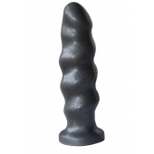Черная насадка на трусики харнесс Platinum - 16 см. - LOVETOY (А-Полимер) - купить с доставкой в Санкт-Петербурге