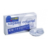 Ультратонкие презервативы Sagami Original QUICK - 6 шт. - Sagami - купить с доставкой в Санкт-Петербурге