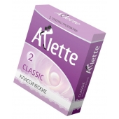 Классические презервативы Arlette Classic - 3 шт. - Arlette - купить с доставкой в Санкт-Петербурге