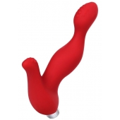 Красный силиконовый вибростимулятор простаты Proman - 12,5 см. - ToyFa - в Санкт-Петербурге купить с доставкой