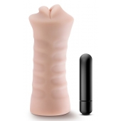 Телесный мастурбатор-ротик Angie - Blush Novelties - в Санкт-Петербурге купить с доставкой