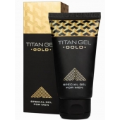 Гель для увеличения члена Titan Gel Gold Tantra - 50 мл. - Titan - купить с доставкой в Санкт-Петербурге