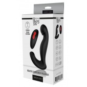 Черный вибромассажер простаты SWIRLING P-PLEASER - Dream Toys - в Санкт-Петербурге купить с доставкой