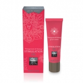 Возбуждающий интимный гель для двоих STIMULATION GEL Pomegranate   Nutmeg - 30 мл. - Shiatsu - купить с доставкой в Санкт-Петербурге