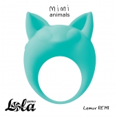 Зеленое эрекционное кольцо Lemur Remi - Lola Games - в Санкт-Петербурге купить с доставкой