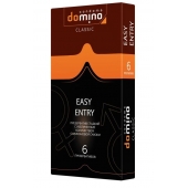 Презервативы с увеличенным количеством смазки DOMINO Easy Entry - 6 шт. - Domino - купить с доставкой в Санкт-Петербурге