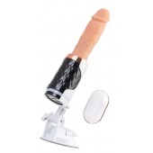 Черная секс-машина Sekster - ToyFa - купить с доставкой в Санкт-Петербурге