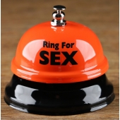 Настольный звонок RING FOR SEX - Сима-Ленд - купить с доставкой в Санкт-Петербурге