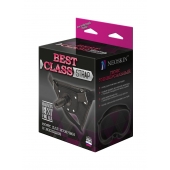 Черный пояс для насадок BEST CLASS STRAP - LOVETOY (А-Полимер) - купить с доставкой в Санкт-Петербурге