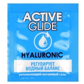 Лубрикант на водной основе Active Glide с гиалуроновой кислотой - 3 гр. - Биоритм - купить с доставкой в Санкт-Петербурге