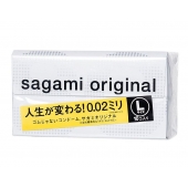 Презервативы Sagami Original 0.02 L-size увеличенного размера - 10 шт. - Sagami - купить с доставкой в Санкт-Петербурге