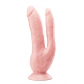 Телесный фаллоимитатор 8 Inch DP Cock - 20,32 см. - Blush Novelties