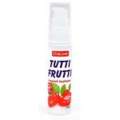 Гель-смазка Tutti-frutti со вкусом барбариса - 30 гр. - Биоритм - купить с доставкой в Санкт-Петербурге
