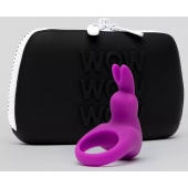 Фиолетовое эрекционное виброкольцо Happy Rabbit Cock Ring Kit - Happy Rabbit - в Санкт-Петербурге купить с доставкой