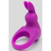 Фиолетовое эрекционное виброкольцо Happy Rabbit Cock Ring Kit - Happy Rabbit - в Санкт-Петербурге купить с доставкой