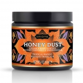 Пудра для тела Honey Dust Body Powder с ароматом манго - 170 гр. - Kama Sutra - купить с доставкой в Санкт-Петербурге