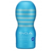 Мастурбатор с охлаждающей смазкой TENGA Original Vacuum Cup Cool - Tenga - в Санкт-Петербурге купить с доставкой