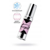 Возбуждающий гель с эффектом вибрации и охлаждения Triple X 3 in 1 Unisex Pleasure Enhancer Gel - 15 мл. - Secret Play - купить с доставкой в Санкт-Петербурге