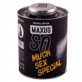 Текстурированные презервативы в кейсе MAXUS So Much Sex - 100 шт. - Maxus - купить с доставкой в Санкт-Петербурге