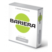 Ультратонкие презервативы Bariera Ultra Thin - 3 шт. - Bariera - купить с доставкой в Санкт-Петербурге