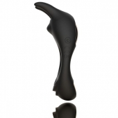 Черное эрекционное кольцо с двумя моторами Zeus Dual Vibe Cock Ring - FeelzToys - в Санкт-Петербурге купить с доставкой