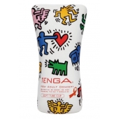 Мастурбатор-туба Keith Haring Soft Tube CUP - Tenga - в Санкт-Петербурге купить с доставкой