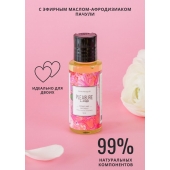 Массажное масло Pleasure Lab Delicate с ароматом пиона и пачули - 50 мл. - Pleasure Lab - купить с доставкой в Санкт-Петербурге