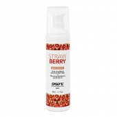 Разогревающее массажное масло  с ароматом клубники Gourmet Strawberry - 50 мл. - Exsens - купить с доставкой в Санкт-Петербурге