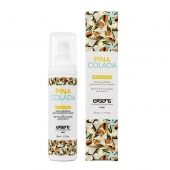 Разогревающее массажное масло с ароматом пина колада Gourmet Pina Colada - 50 мл. - Exsens - купить с доставкой в Санкт-Петербурге