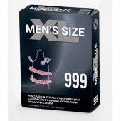 Стимулирующая насадка на пенис MEN SIZE 999 - Sitabella - в Санкт-Петербурге купить с доставкой