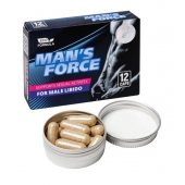Пищевой концентрат для мужчин MANS FORCE  - 12 капсул - Sitabella - купить с доставкой в Санкт-Петербурге