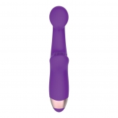 Фиолетовый массажёр для G-точки G-Spot Pleaser - 19 см. - Adam & Eve