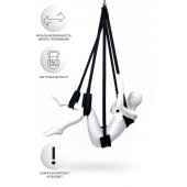 Черные секс-качели Anonymo №0503 - ToyFa - купить с доставкой в Санкт-Петербурге