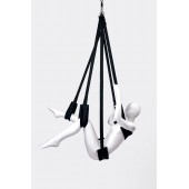 Черные секс-качели Anonymo №0503 - ToyFa - купить с доставкой в Санкт-Петербурге