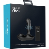 Черный вибратор-ротатор для стимуляции простаты Nexus Revo Air - Nexus Range - в Санкт-Петербурге купить с доставкой