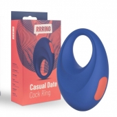 Синее эрекционное кольцо RRRING Casual Date Cock Ring - FeelzToys - в Санкт-Петербурге купить с доставкой