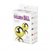 Золотистые шарики с вибрацией Goden Balls - Baile