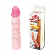 Удлиняющая насадка на пенис Deep Love - 21,5 см. - Baile - в Санкт-Петербурге купить с доставкой