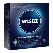 Презервативы MY.SIZE размер 47 - 3 шт. - My.Size - купить с доставкой в Санкт-Петербурге