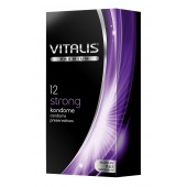 Презервативы с утолщённой стенкой VITALIS PREMIUM strong - 12 шт. - Vitalis - купить с доставкой в Санкт-Петербурге