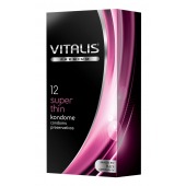 Ультратонкие презервативы VITALIS PREMIUM super thin - 12 шт. - Vitalis - купить с доставкой в Санкт-Петербурге