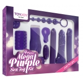 Эротический набор Toy Joy Mega Purple - Toy Joy - купить с доставкой в Санкт-Петербурге
