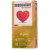 Экологически чистые презервативы Masculan Organic - 10 шт. - Masculan - купить с доставкой в Санкт-Петербурге