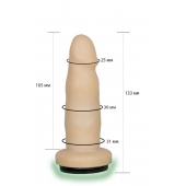 Телесная насадка Harness - 13,3 см. - LOVETOY (А-Полимер) - купить с доставкой в Санкт-Петербурге