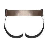 Бронзовый пояс для насадок Curious Harness - Strap-on-me купить в Санкт-Петербурге с доставкой в Orgasmix.ru Бронзовый пояс для насадок Curious Harness - Strap-on-me - купить с доставкой в Санкт-Петербурге