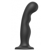 Черная насадка Strap-On-Me Dildo Plug P G size XXL - Strap-on-me - купить с доставкой в Санкт-Петербурге